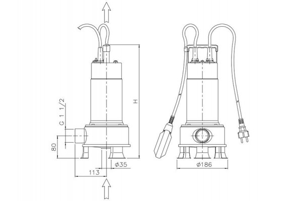 Ebara Right 100 MA 10MT