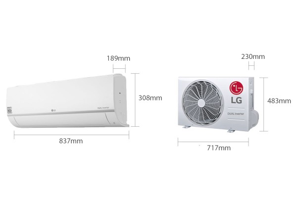 LG Standart Plus Inverter R32  PC12SQ