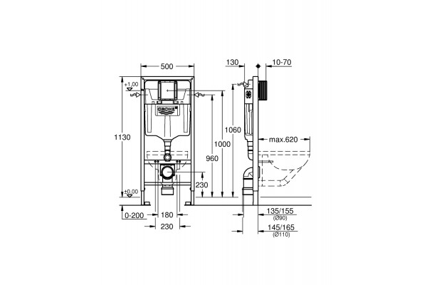 GROHE RAPID SL 3/6-6/9 L