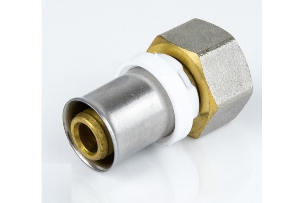 Муфта комбинированная под пресс 16x1/2 F