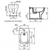 Биде для ванной комнаты Ideal Standard TESI T354001