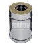 Труба FERRUM Ø 115-200 L 0,25m (430/0,5mm)