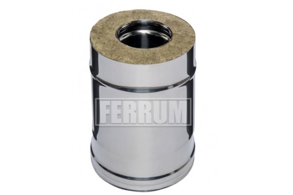 Труба FERRUM Ø 130-200 L 0,25m (430/0,5mm)