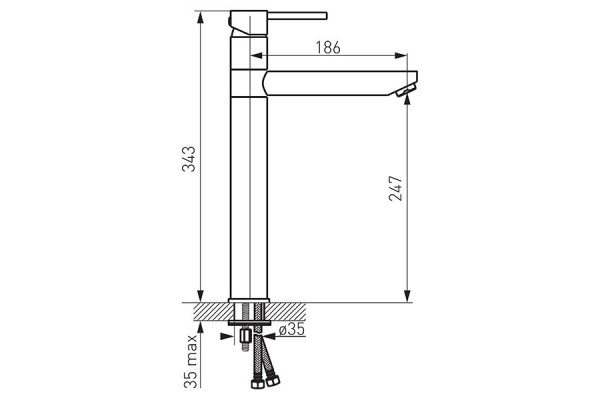 Смеситель FERRO FIESTA BFI 2L