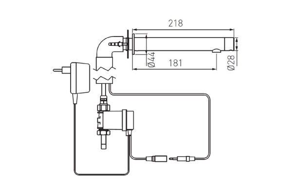 Смеситель FERRO Sensor BORA BBB121S