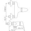 Смеситель FERRO SMILE BSM77