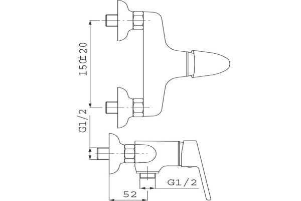 Смеситель FERRO SMILE BSM77