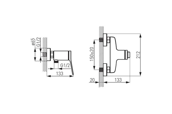 Смеситель FERRO STRATOS BSC7