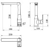 Смеситель FERRO TINA WHITE 38714.1