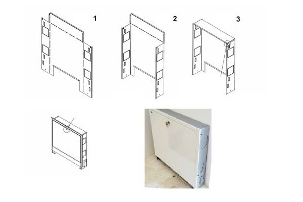 KAN-THERM 965x580x110-170 mm