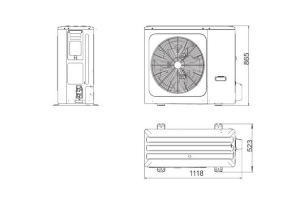 SPLIT HYUNDAI HYHA-V14W/D2N8-B HYHB-A160/CD30GN8-B