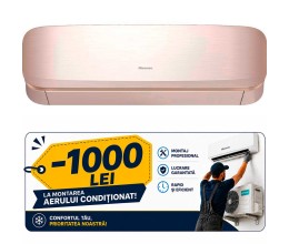 Hisense Fresh Air QJ35XJ3GG/EW 12000 BTU Gold