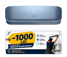 Hisense Fresh Air QJ25XJ3BG/EW 9000 BTU Blue